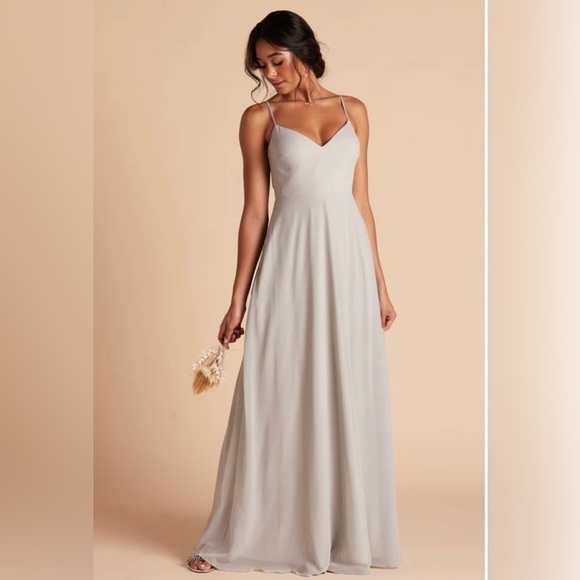 Birdy Grey Devin convertible Chiffon in Dove Gray Size XS - Picture 6 of 8